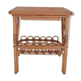 Rattan bedside