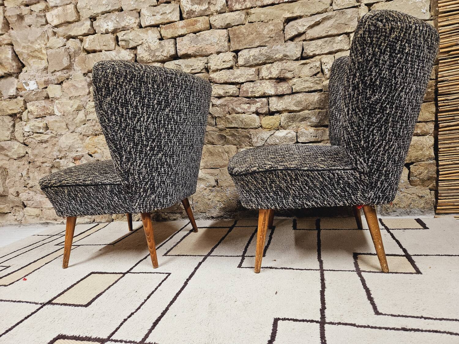 Pair of vintage 1960s cocktail