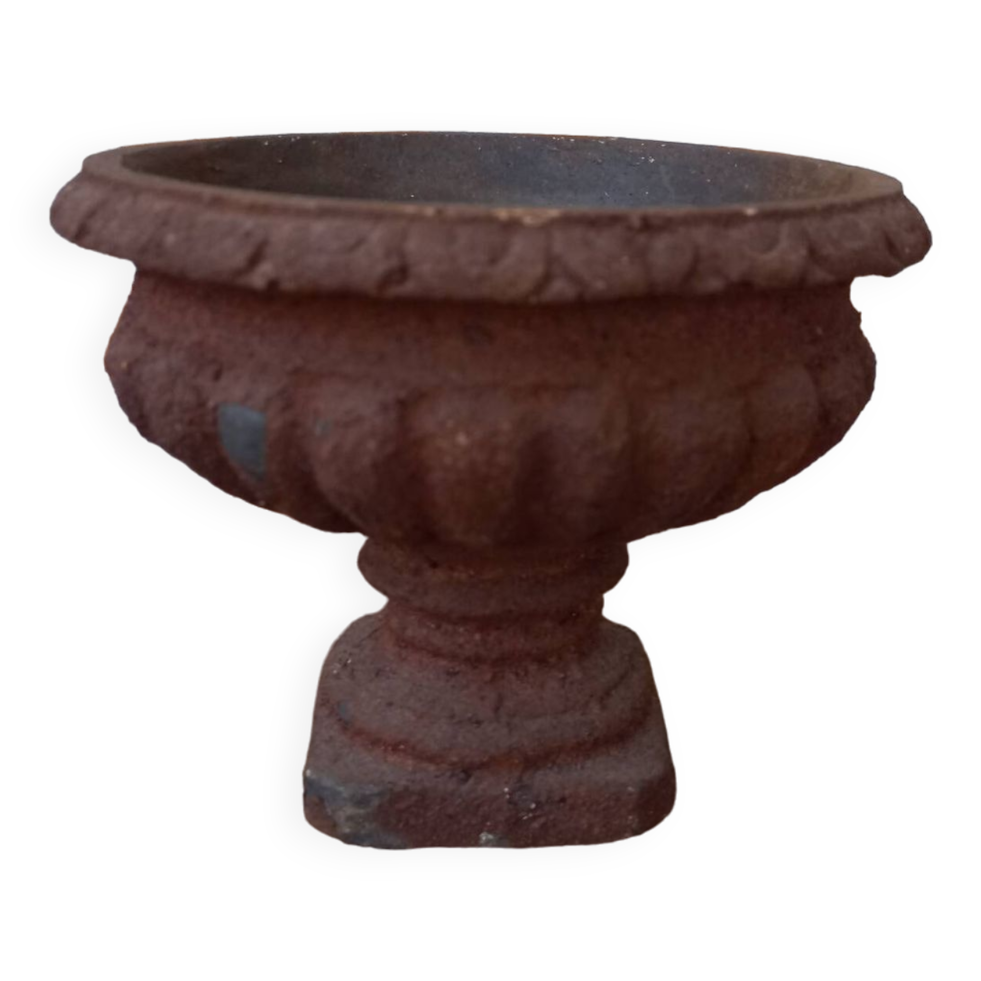 Chambord cup rusty finish