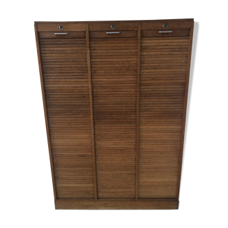 Cabinet binder oak curtains