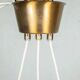 Vintage glass suspension for dining table