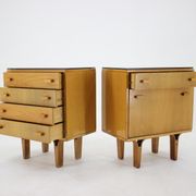 1960s Frantisek Mezulanik Pair of Chest of Drawers, Czechoslovakia