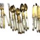 Tableware, 34 dessert cutlery sets with mother-of-pearl handles, early 20th century