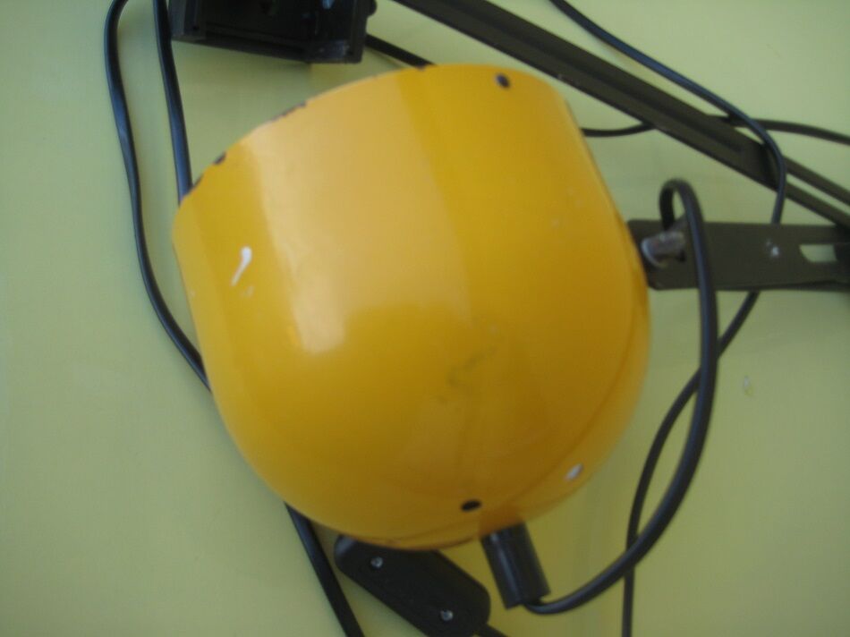 Vintage, former lampe of bureau or atelier