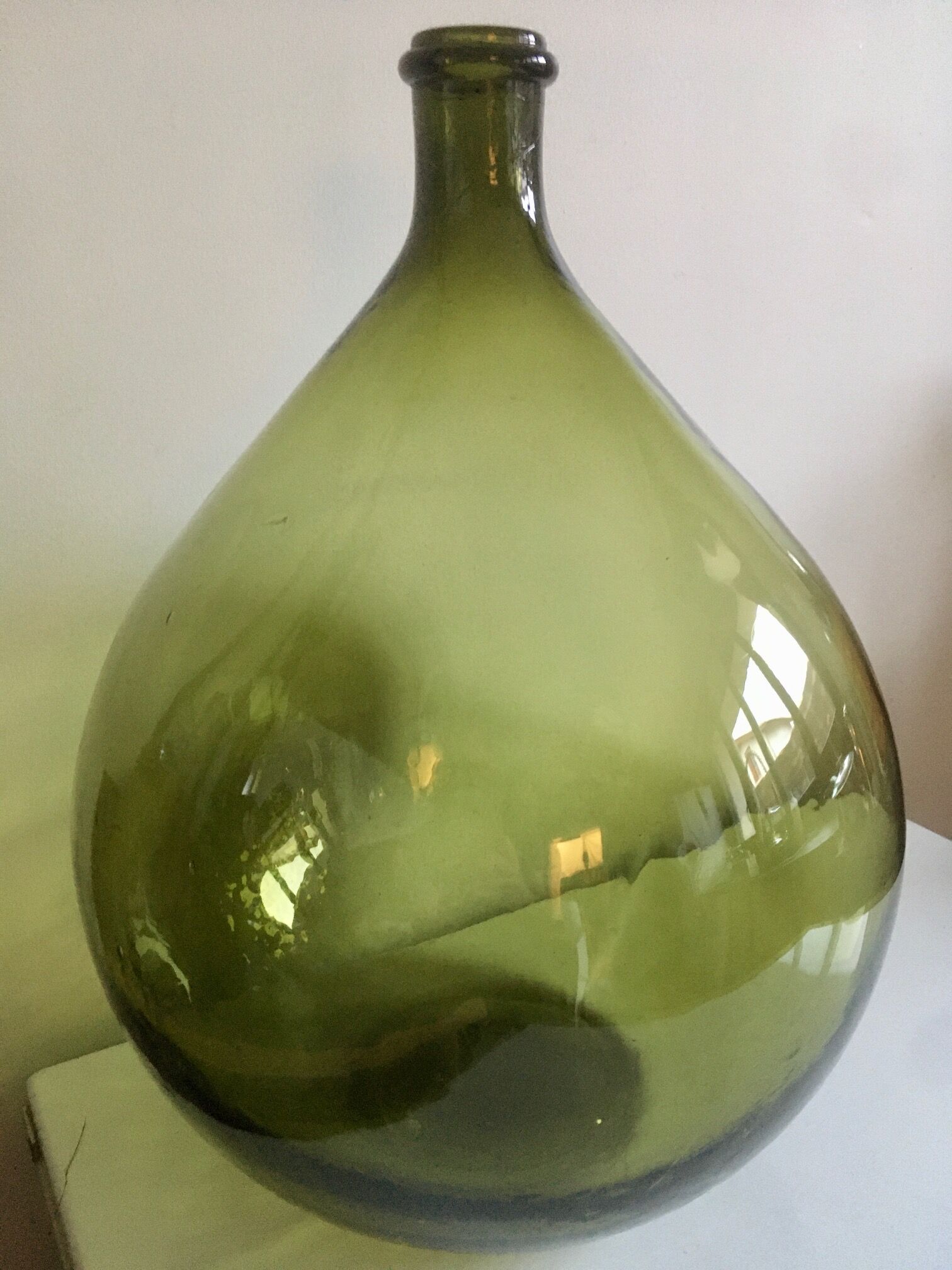 Olive green demijohn 20L