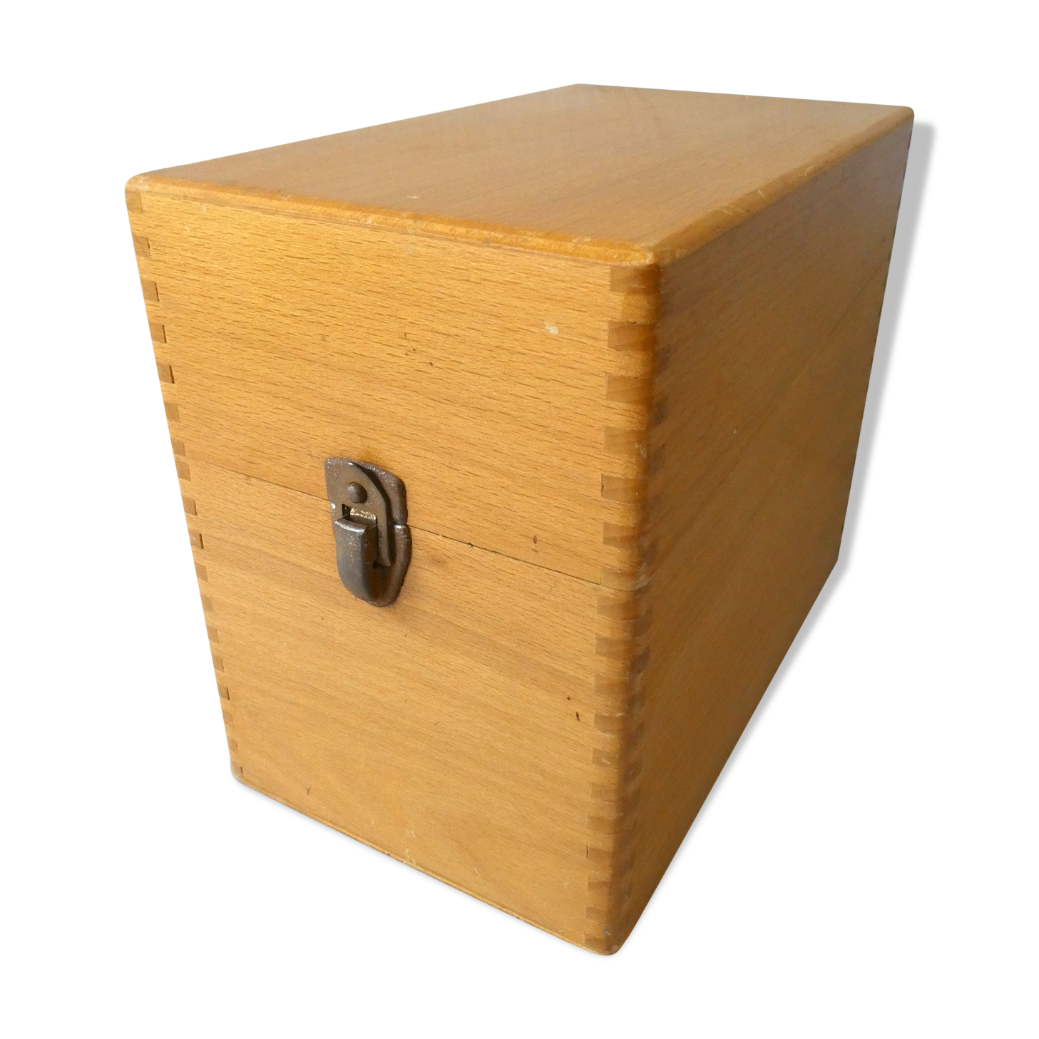 Light wooden box, 60s
