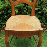 Louis Philippe chair in cherry wood circa 1900