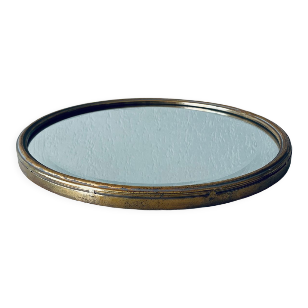 Film Protecteur De Table ANRO - Transparent 2mm - Bord Biseauté - Diamètre 115cm