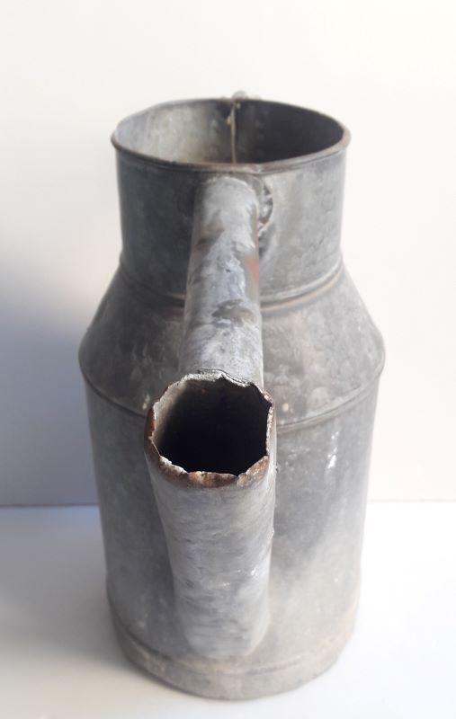 Watering can zinc artisan garden workshop