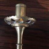 Pair of small brass candlesticks
