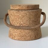 Vintage 60s design cork ice cube tray