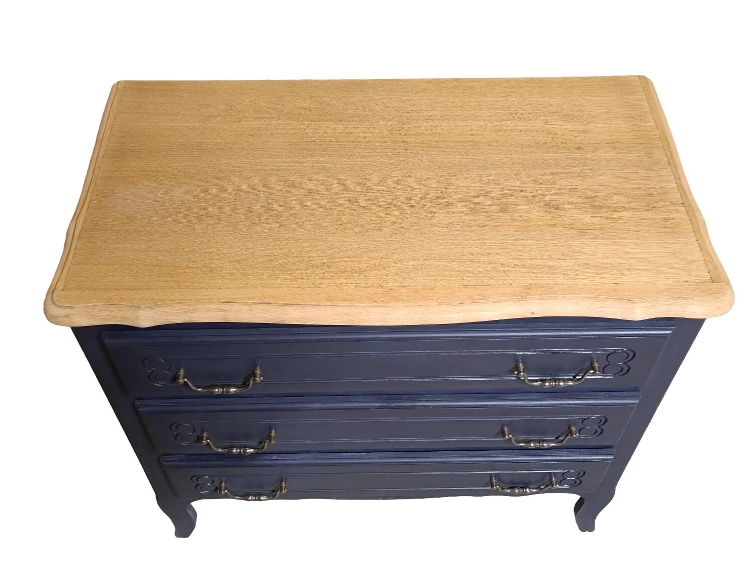 Navy blue chest of drawers