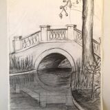 Dessin "Parc Monceau"