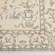 6x10 Large Cream & Black Oriental Vintage Rug, 192x307Cm