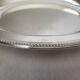 silver-plated salad bowl