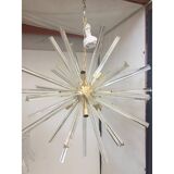 Contemporary Murano Style Glass Sputnik Chandelier
