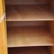 Vintage Golden Blond Oak Chest of drawers Feet Compass 6 Drawers 1 Door 50s