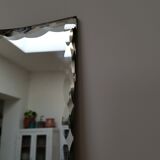 Vintage bevelled mirror  - 82x56cm