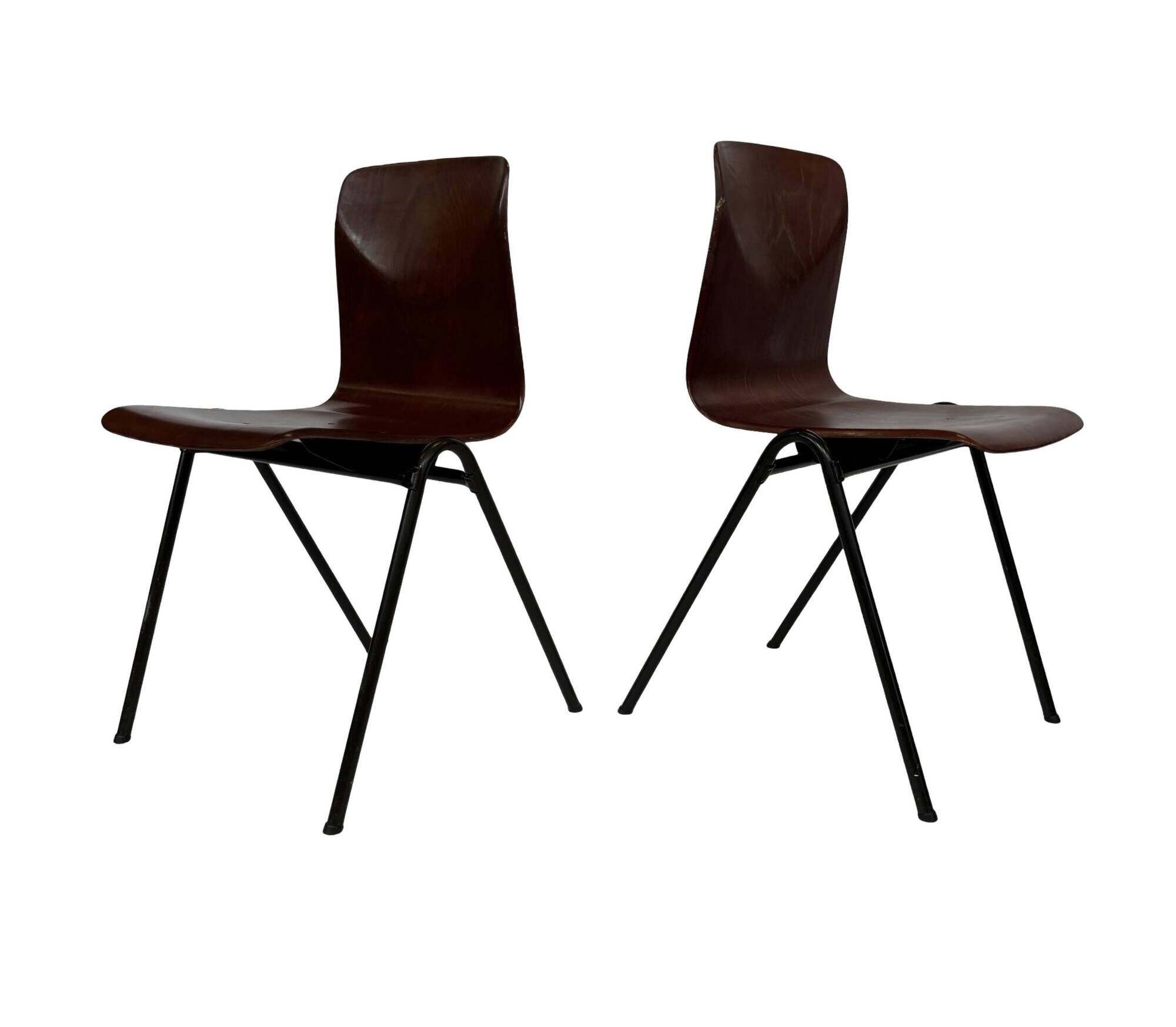 Vintage Chair Galvanitas S25, 1960's Design Holland School chair