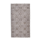 Tapis turc gris affligé 206x114cm
