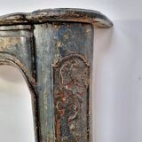 Manteau de cheminée en bois sculpté, XVIIIème s.