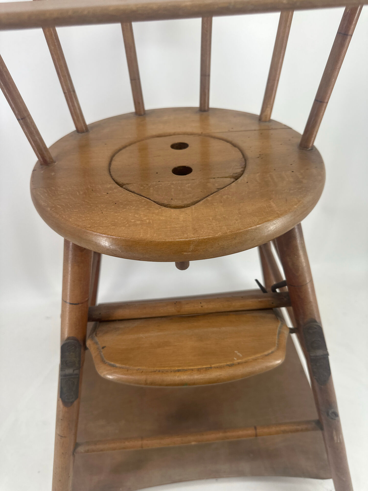 Chaise haute vintage