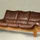 Three-seater sofa by Maison Regain