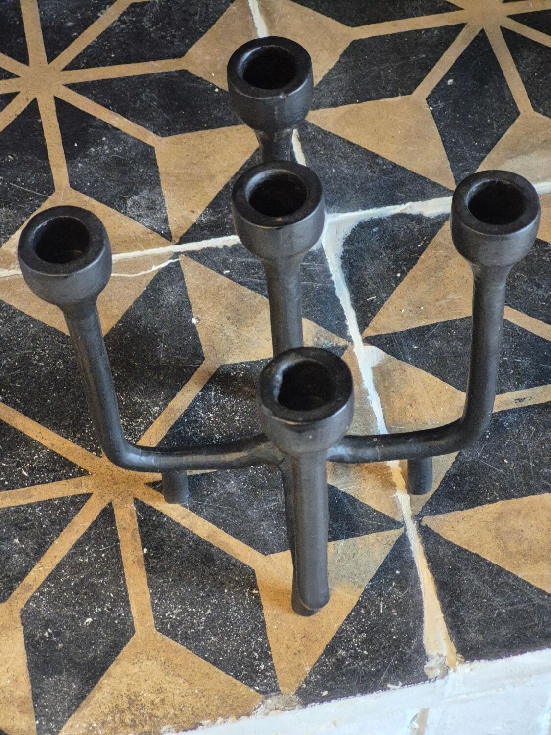 Scandinavian candle holders