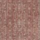 Vintage Handmade Turkish Red Wool Area Rug with Floral Design for Home and Office Decor