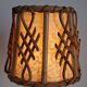 Bamboo bedside lamp