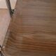 Desserte roulante en formica vintage