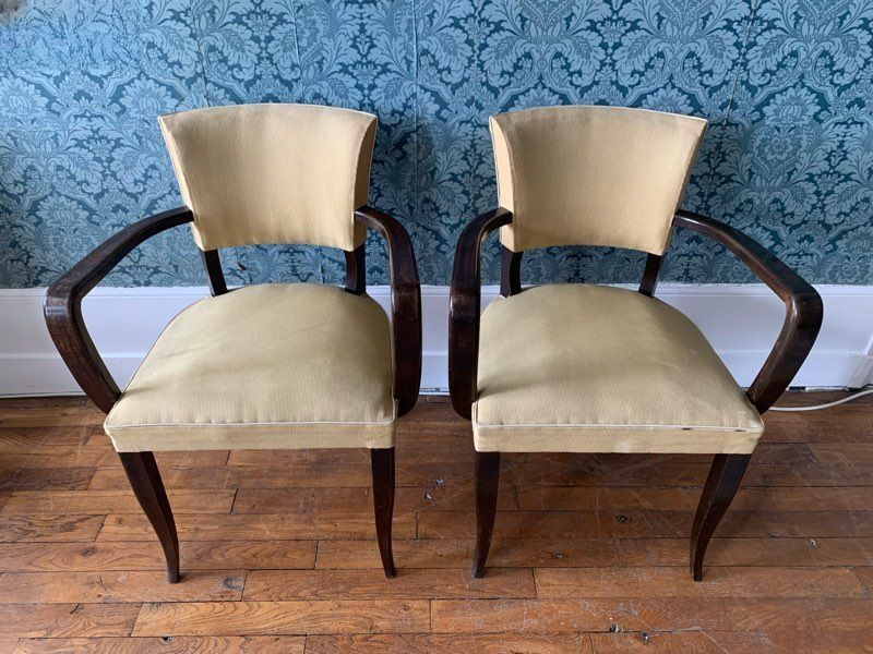 Art Deco chair pair