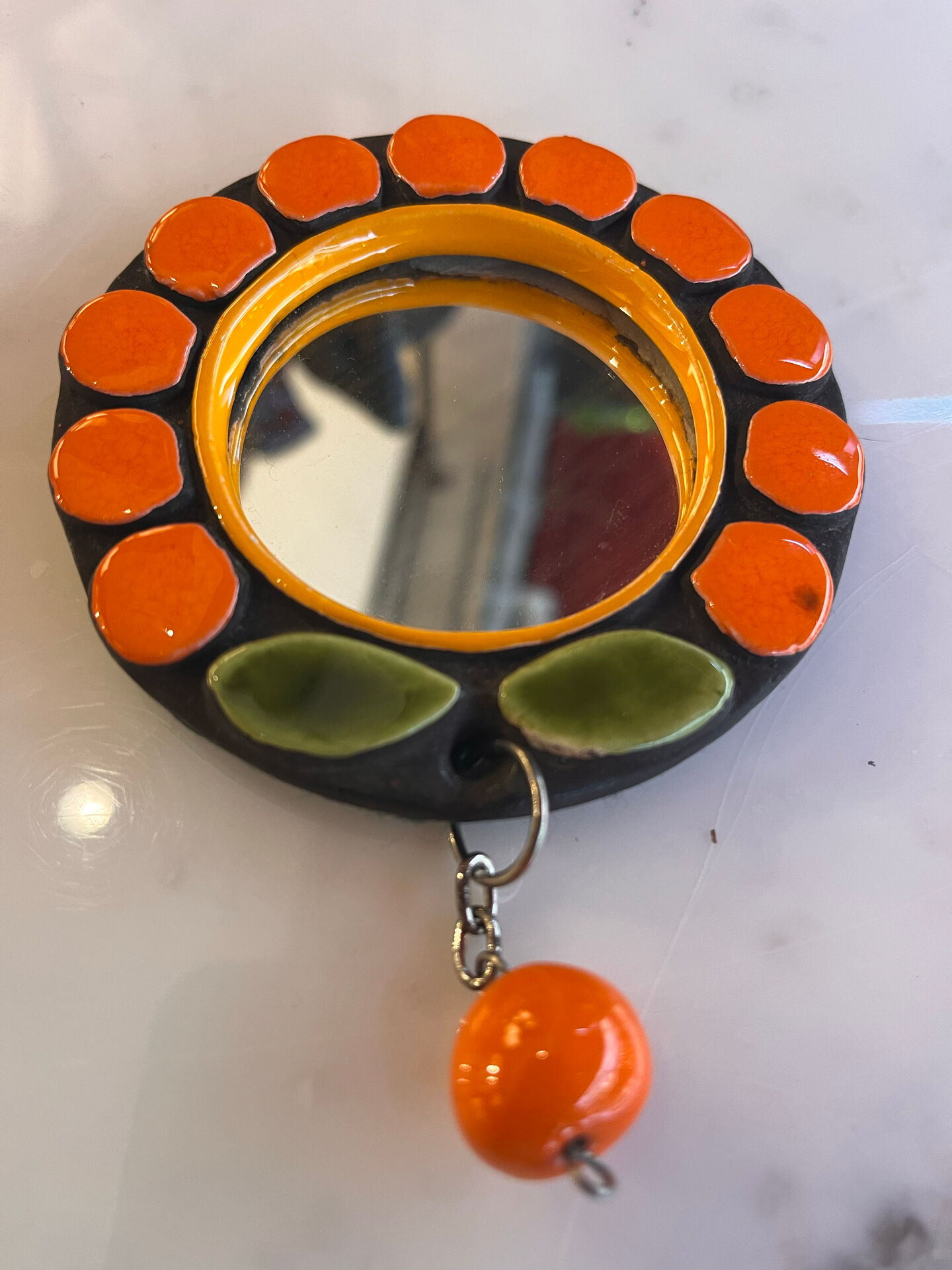 Mythé Espelt pocket mirror