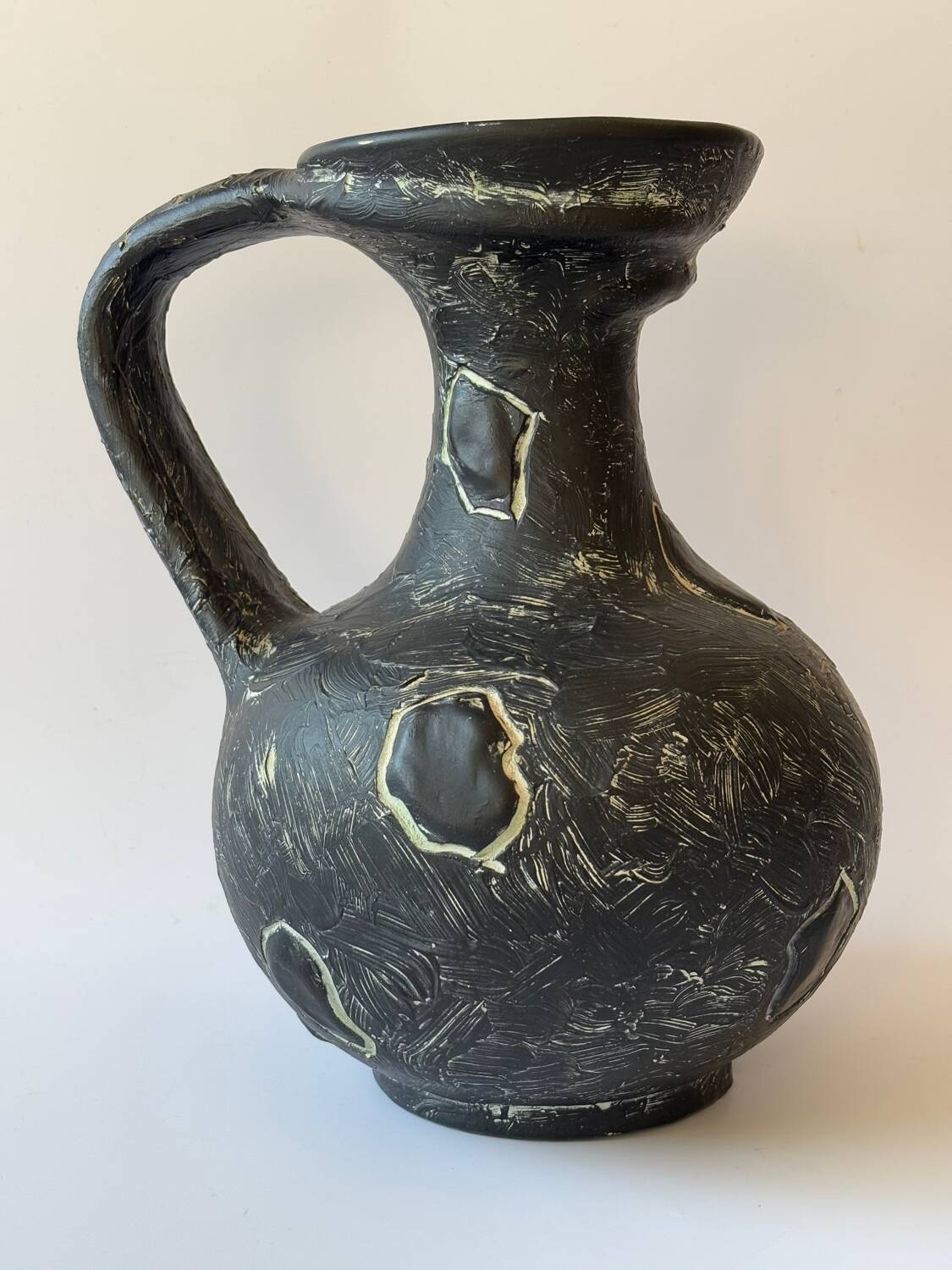 Vase pichet céramique Vallauris 32cm
