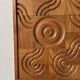Bas relief cadre bois sculpté
