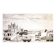 Description of a panoramic view of Mallorca. mallorca drawing. cuadro mallorca.
