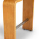 Series of eight blond cherry chairs, 1980s