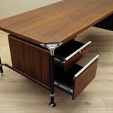 Bureau en palissandre, design italien, années 1970, designers : Ico et Luisa Parisi, manufacture