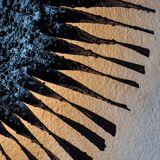 Brutalist XL sun light, popular art, Spain, 1970