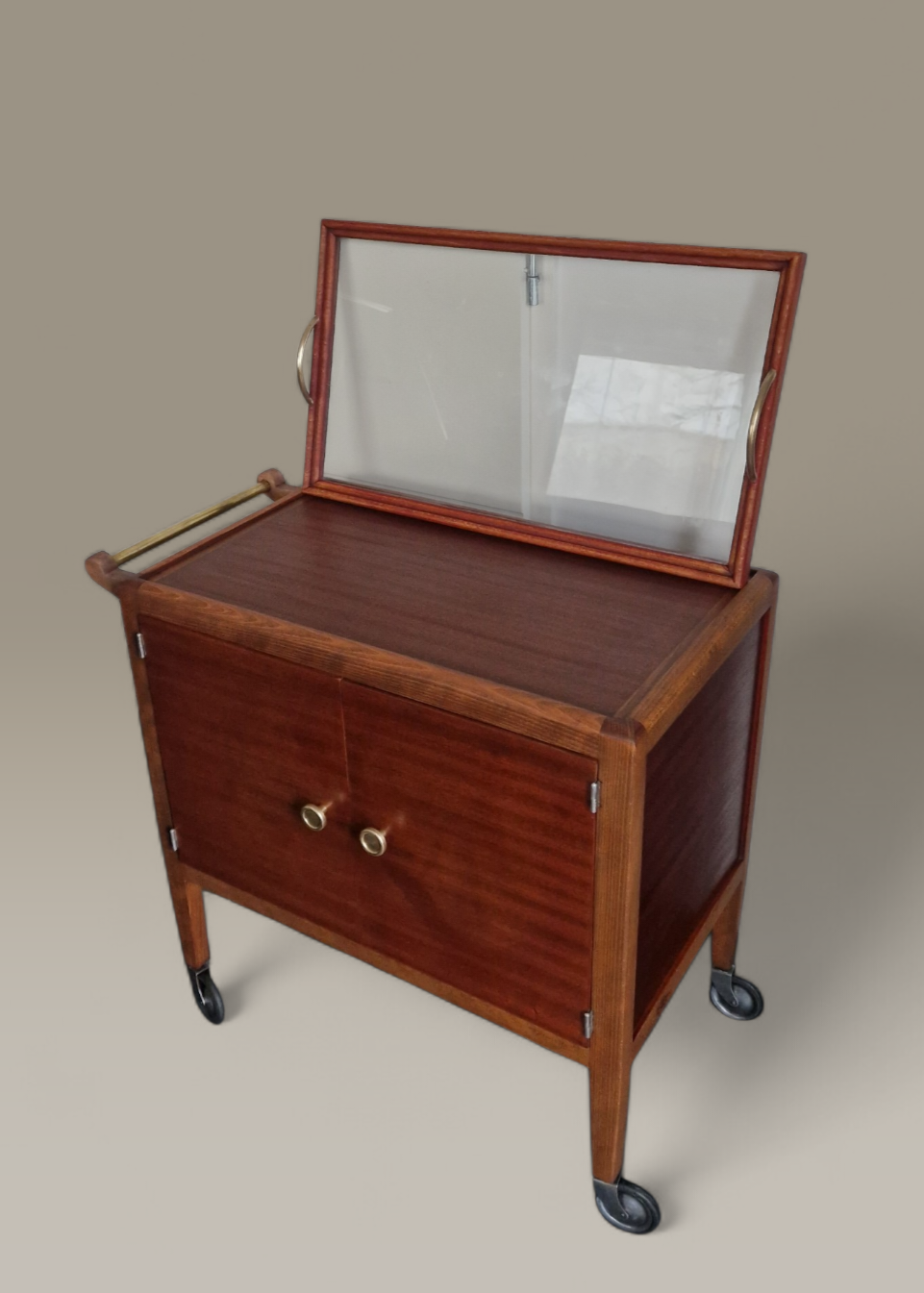 Art Deco rolling dessert trolley 1930 - Gauthier Poinsignon Nancy