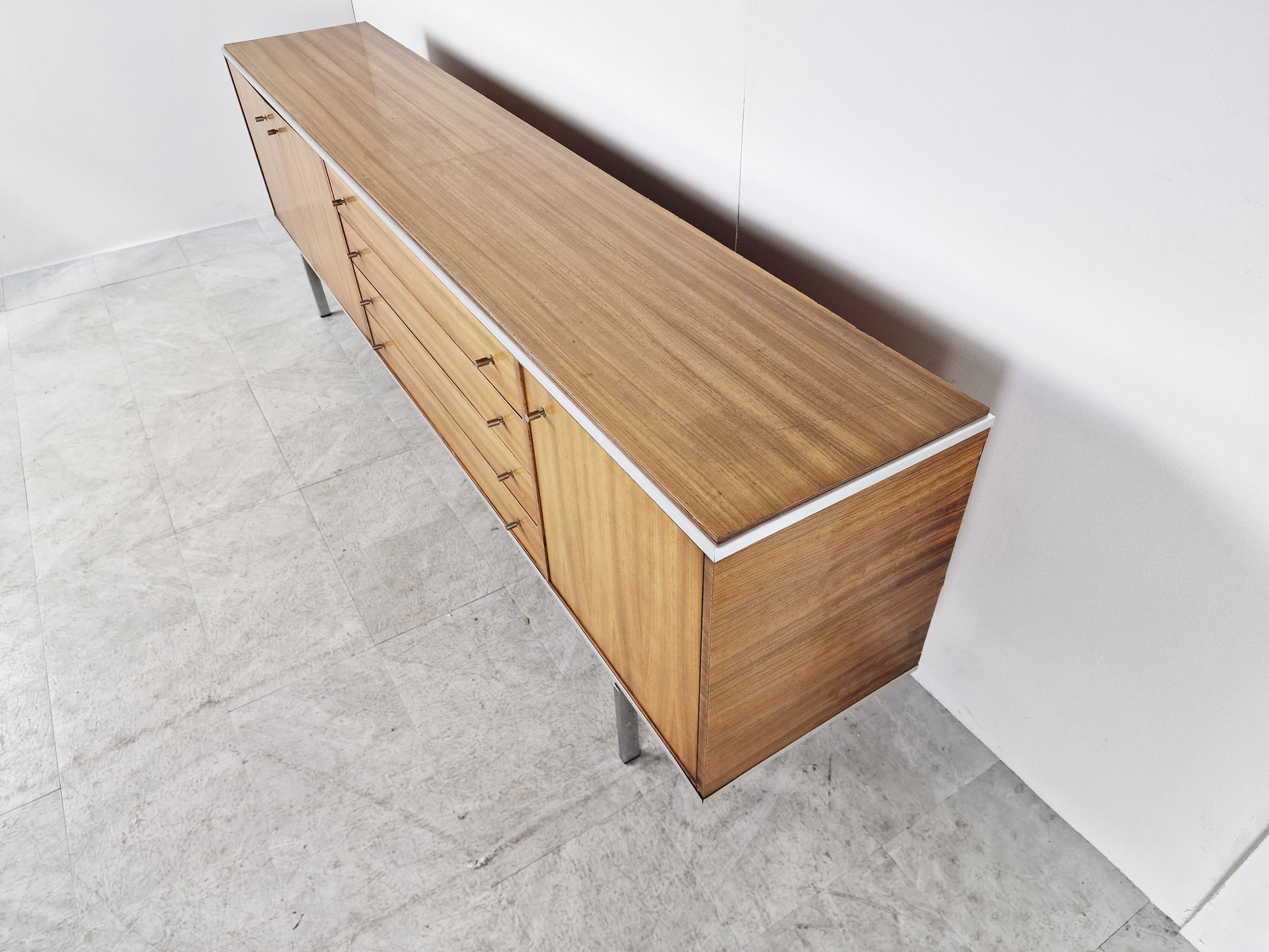 Vintage sideboard by Pieter De Bruyne for AL Meubel, 1960s