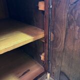 Solid oak two-door sideboard
