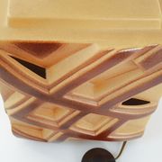 Pied de lampe vintage en céramique 1970