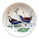 Game model plate signed gien, hunting birds, water hens