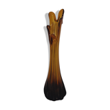 Vase jaune ambré