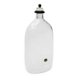 Murano glass bottle with stopper by Giovanni Cenedese, 1970s