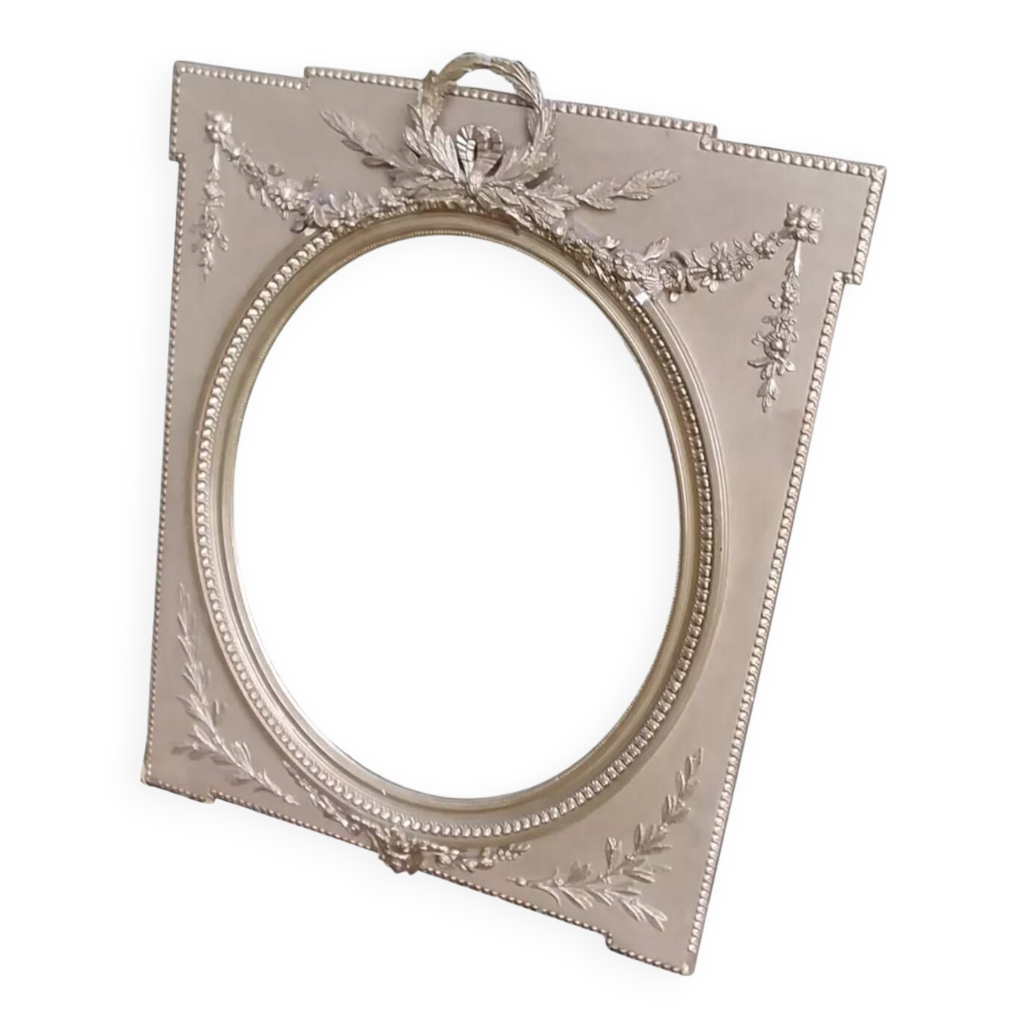 Trumeau Miroir de style Louis XVI 90x74
