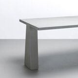 Inca E200 table in Pietra Serena by Angelo Mangiarotti ed. Skipper