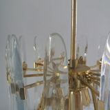 Brass chandelier from Sciolari