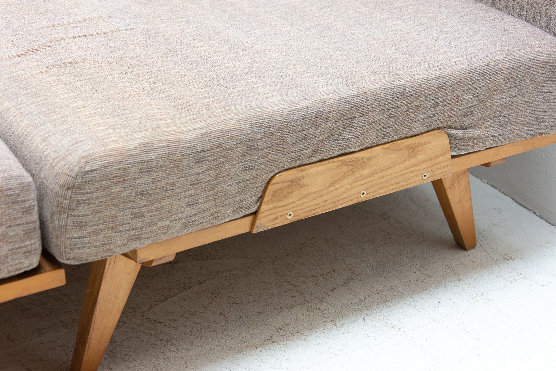 Mid century corner folding sofa by František Jirák for Tatra nábytok, 1960´s, Czechoslovakia